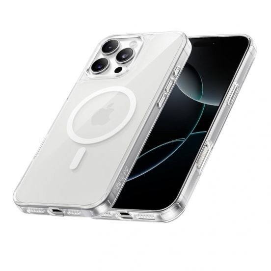 Anker MagGo Clear Magnetic Case for iPhone 16 Pro Max A90H2H0C - Clear